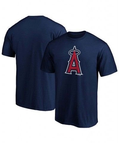 Men's Navy Los Angeles Angels Official Logo T-shirt $23.59 T-Shirts