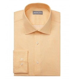 Men's Airsoft Regular Fit Performance Dress Shirt Yellow $26.83 Dress Shirts