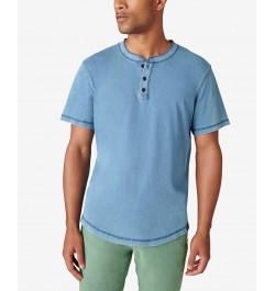 Men's Jersey Short Sleeves Henley T-shirt $30.35 T-Shirts
