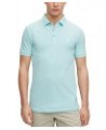 BOSS Men's Stretch-Cotton Slim-Fit Logo Patch Polo Shirt Blue $41.16 Polo Shirts