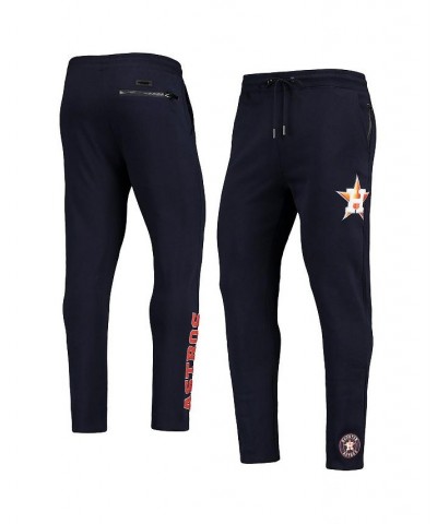 Men's Navy Houston Astros Logo Jogger Pants $55.00 Pants