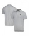 Men's White and Black Kentucky Derby 149 T2 Trail Stripe Polo Shirt $46.79 Polo Shirts